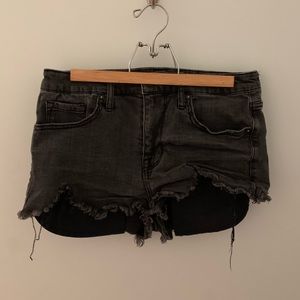 High Waisted Jean Shorts